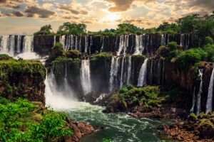 The marvelous Iguazu falls